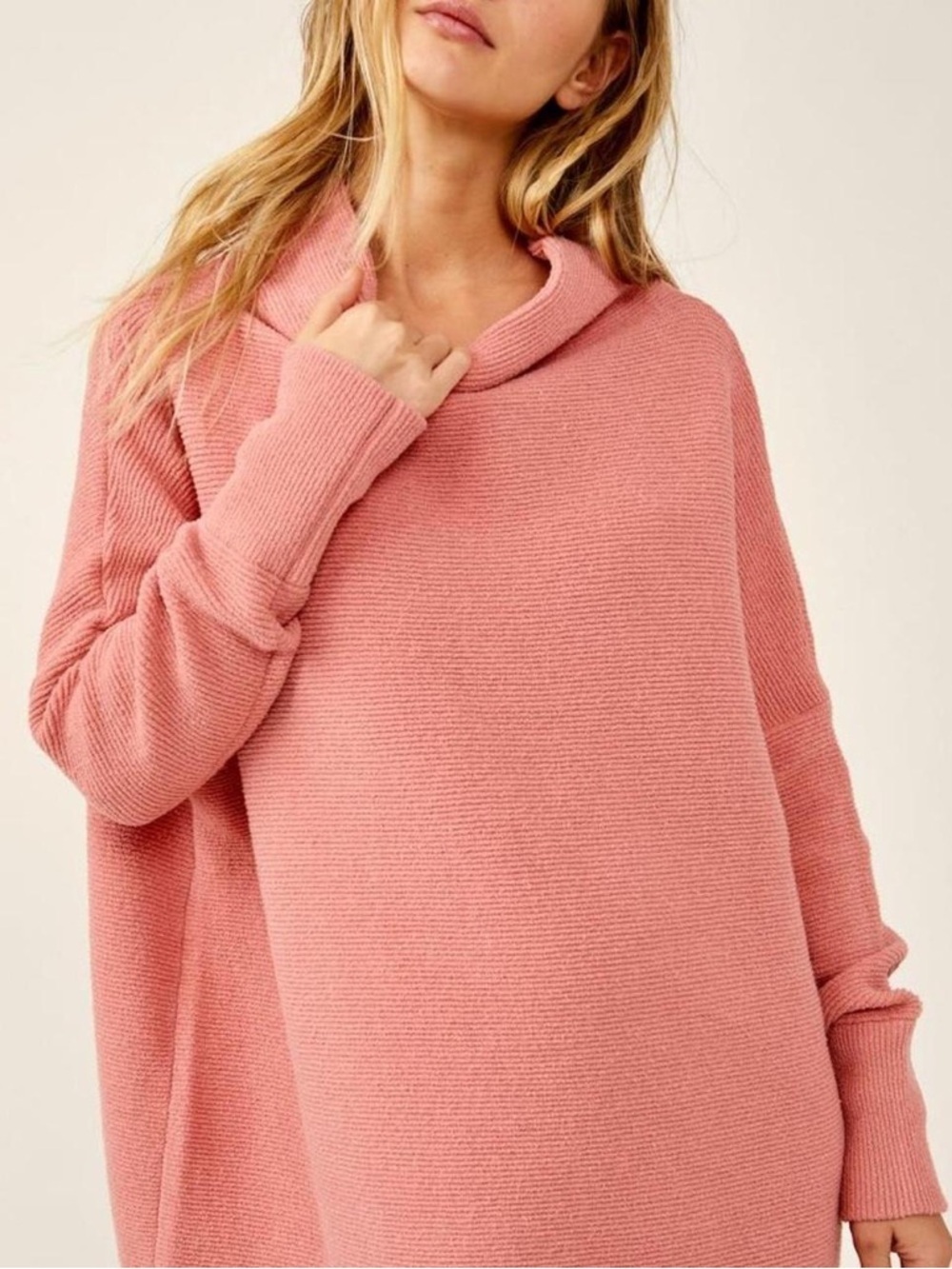 Free People Ottoman Slouchy Tunic Sweater Pullover